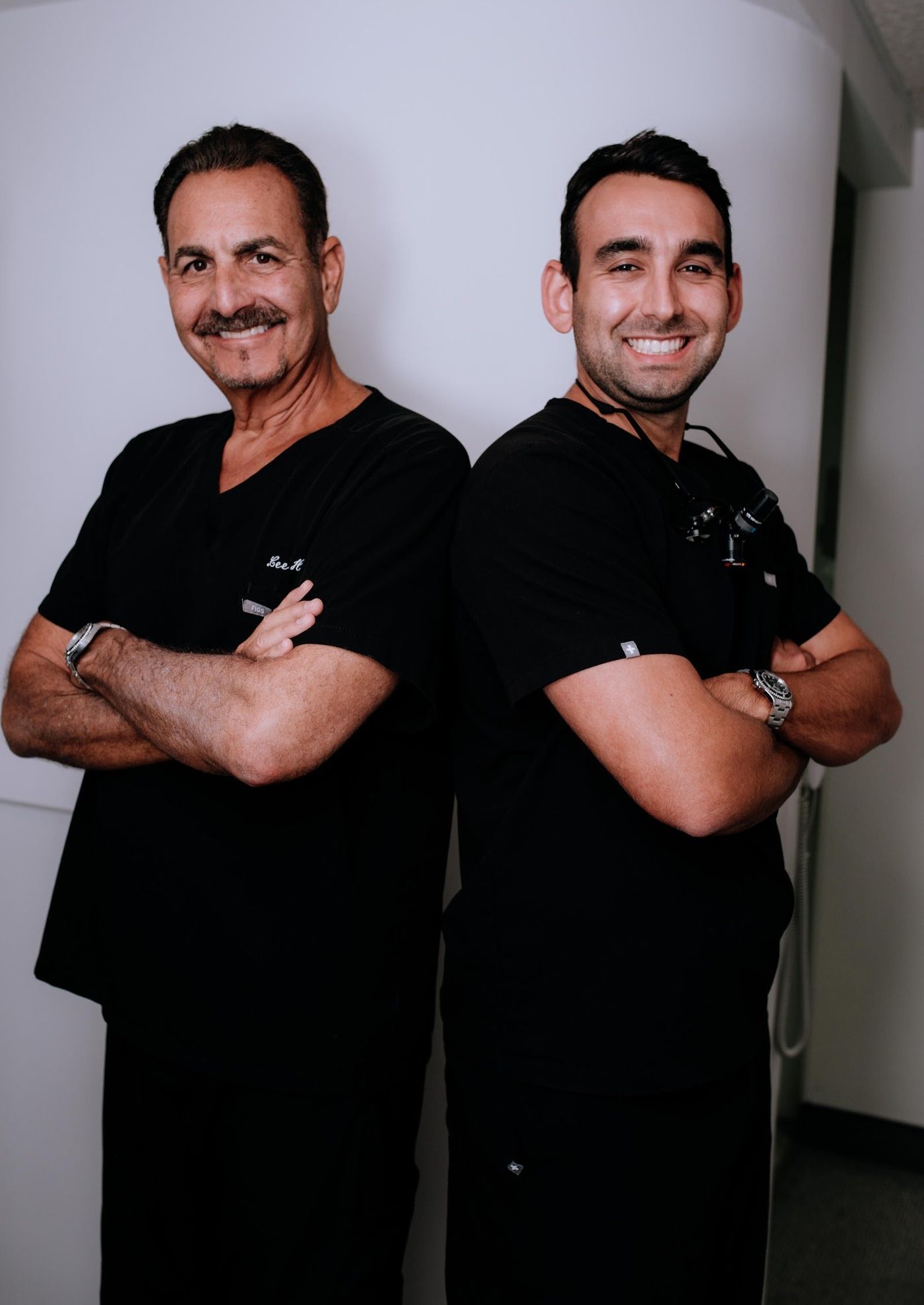 Dr. Lee Hauer and Dr. Blake Hauer, board-certified periodontists
