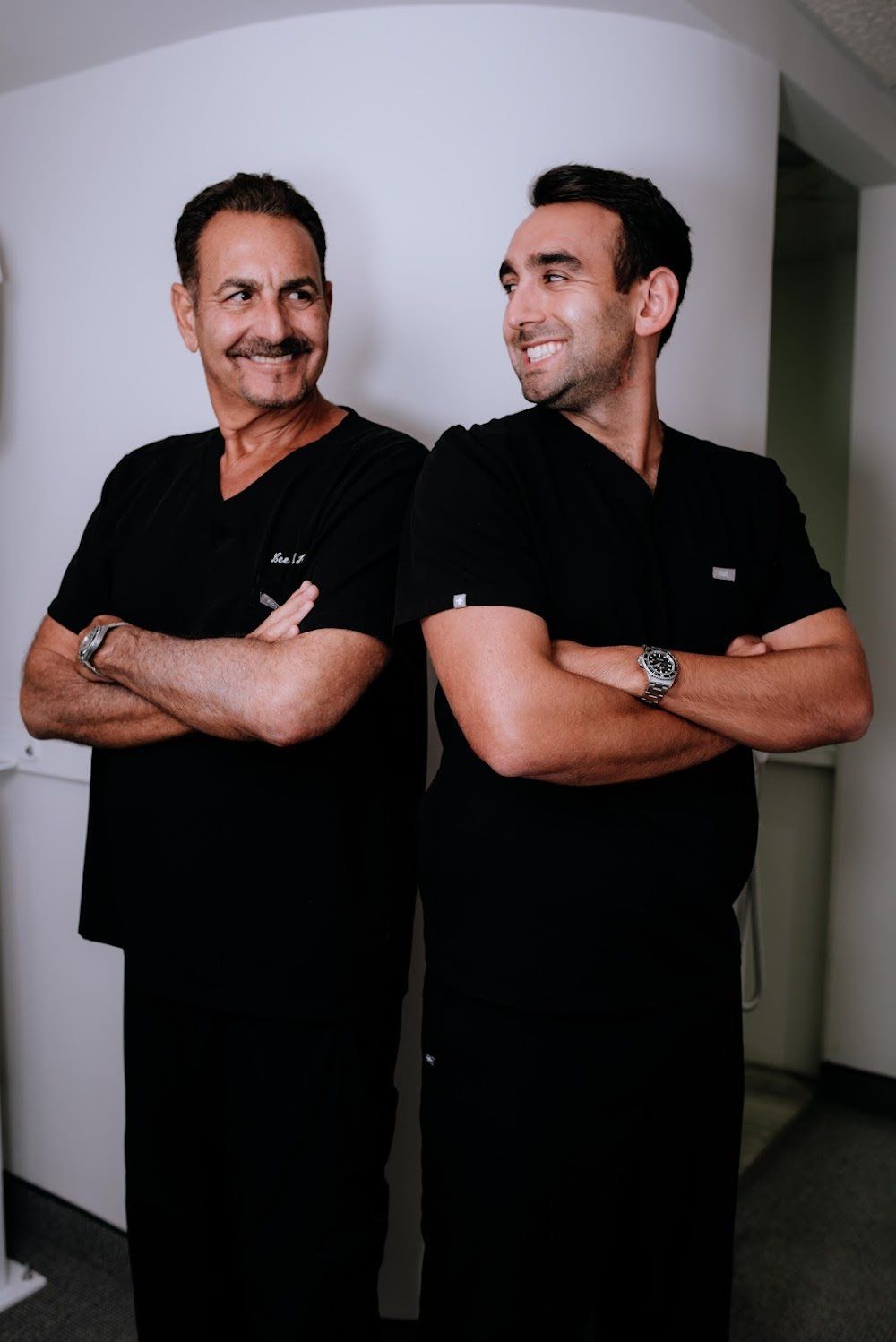 Dr. Lee Hauer and Dr. Blake Hauer, board-certified periodontists